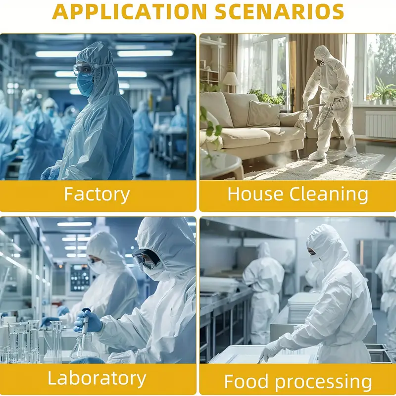 Disposable Polypropylene Coveralls