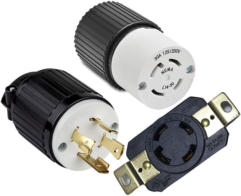Locking plug & receptacle